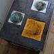 Belarti chrome ceramic coffee table