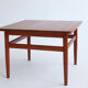Table basse en teck vintage années 60-70