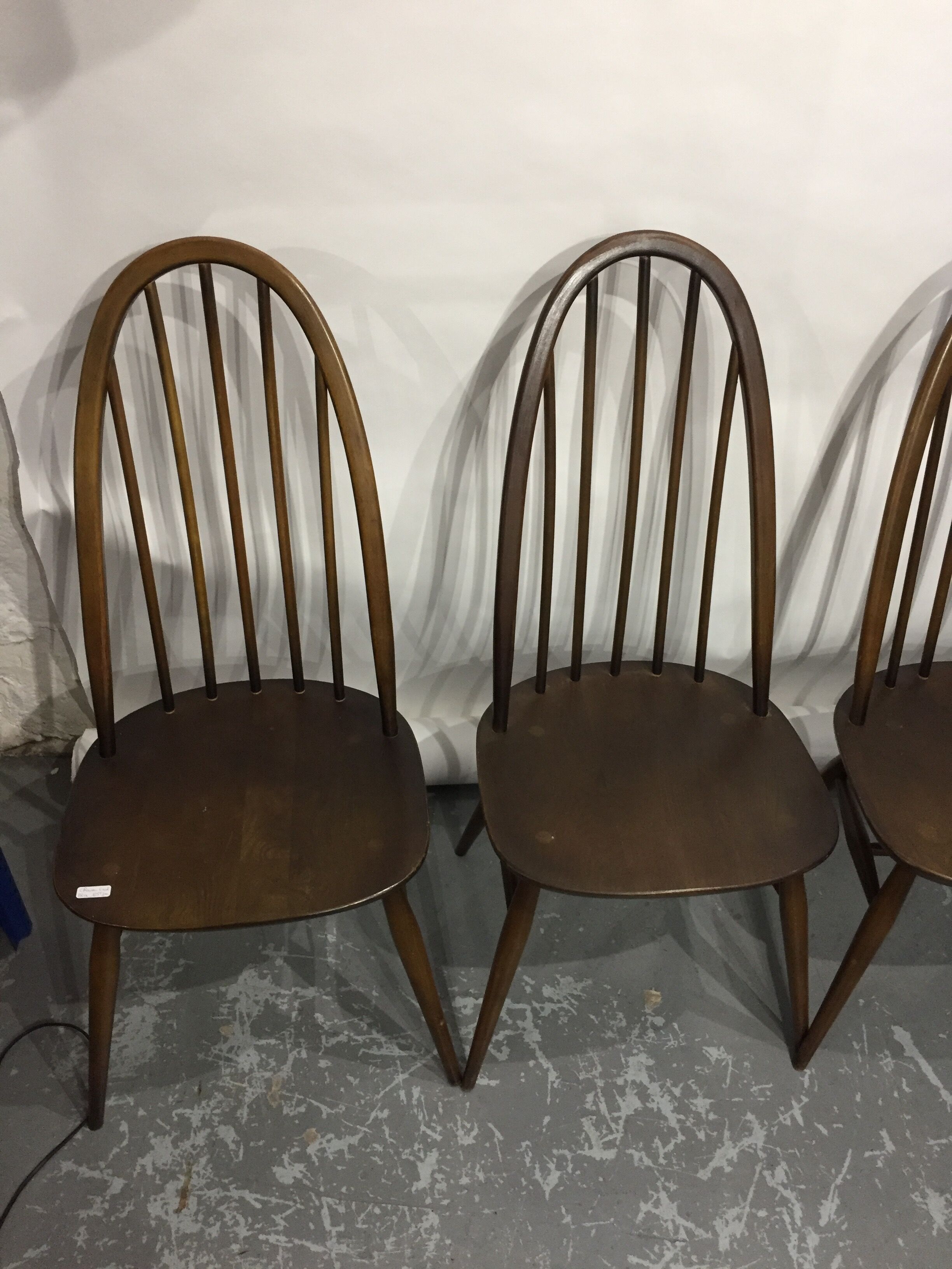 Série de 6 chaises Ercol
