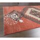 Vintage Turkish Hand-Knotted Red Runner Rug 83x380