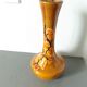 Orange neck vase