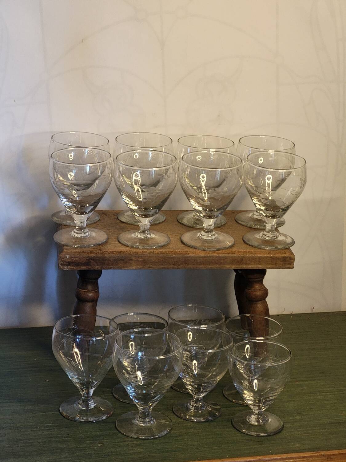 Vintage stemware