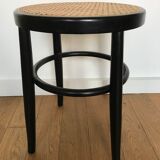 Stool wood and caning