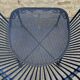 Paire de fauteuils de jardin en métal