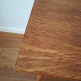 Solid oak side table