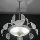 Art Deco Barovier e Toso Chandelier, Murano Glass, 1940s