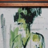 60s vintage ceramic tile panel from A. Suez