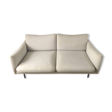 Moby beige 2-seater sofa