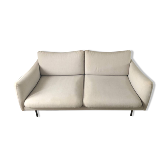 Moby beige 2-seater sofa