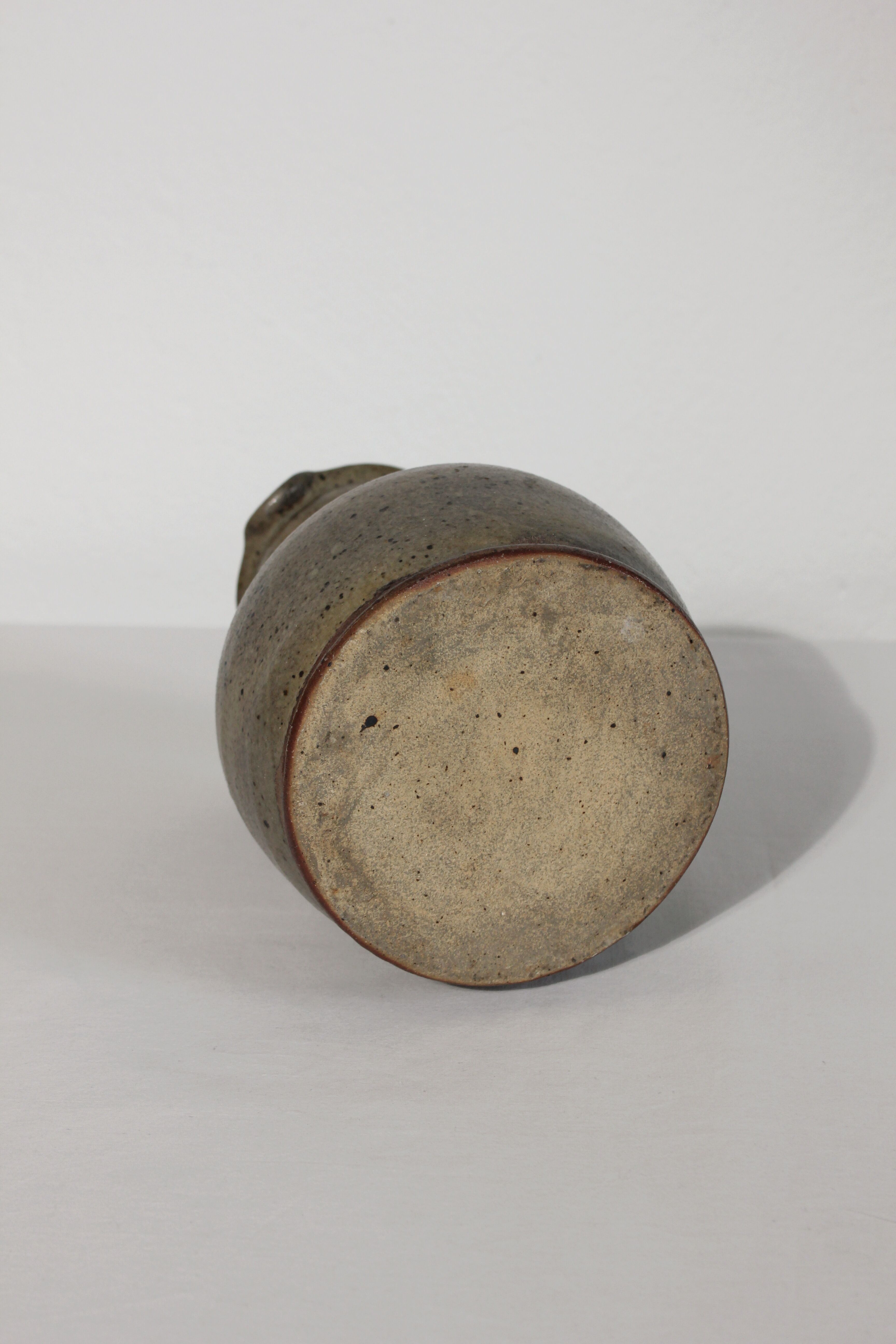 Vintage handcrafted stoneware jug/pitcher