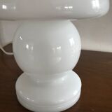 Opaline vintage mushroom lamp