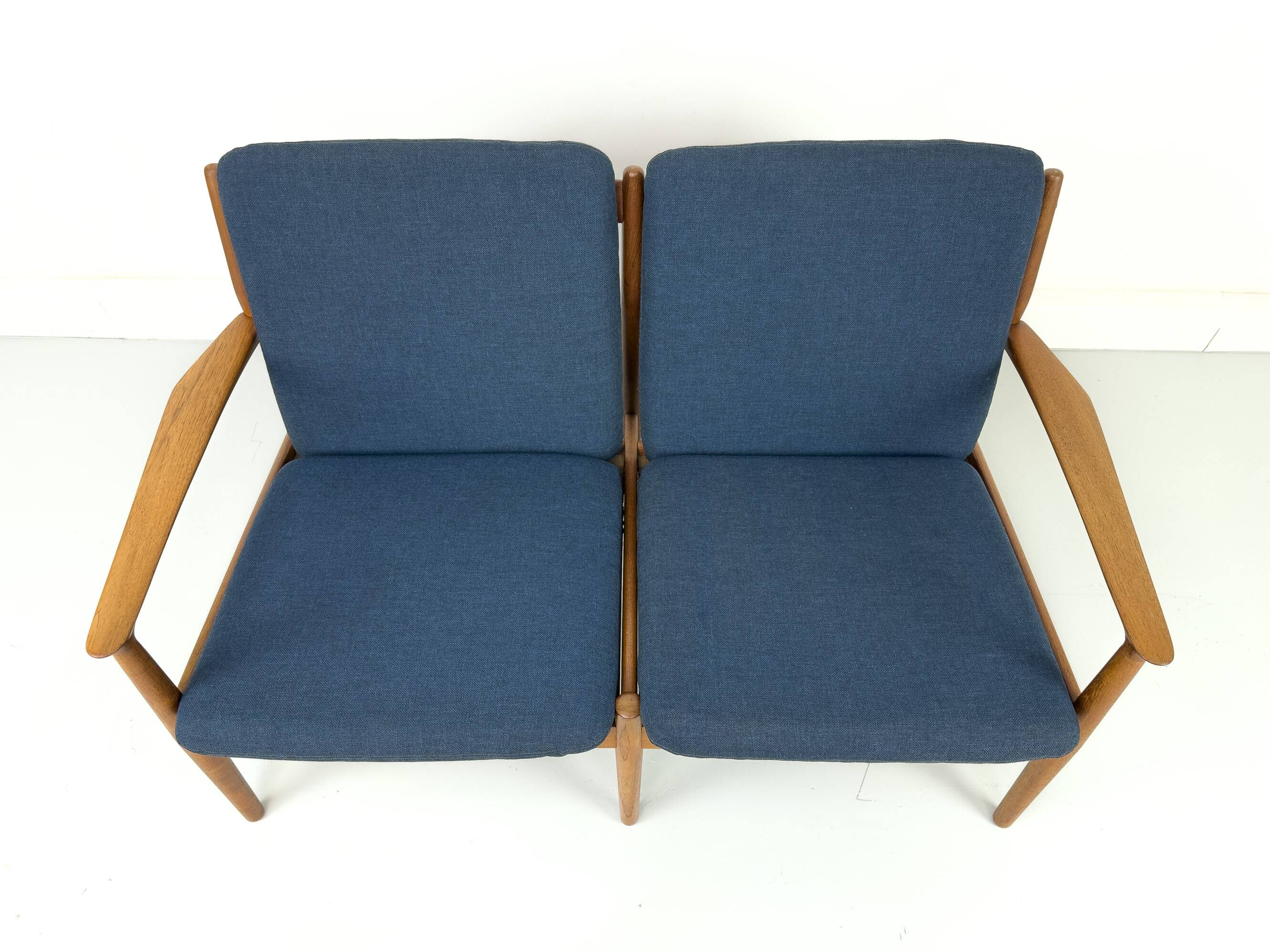 Danish Teak Lounge Sofa by Svend Aage Eriksen for Glostrup, 1960s