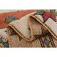 1970s Vintage Turkish Oushak Handmade Wool Cotton Orange Area Rug 175x329