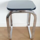 Bauhaus style chrome side table