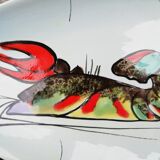 Seafood platter dish