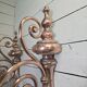 19th century copper wall lights (large models)