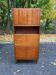 Vintage Scandinavian oak secretary desk, 1950s