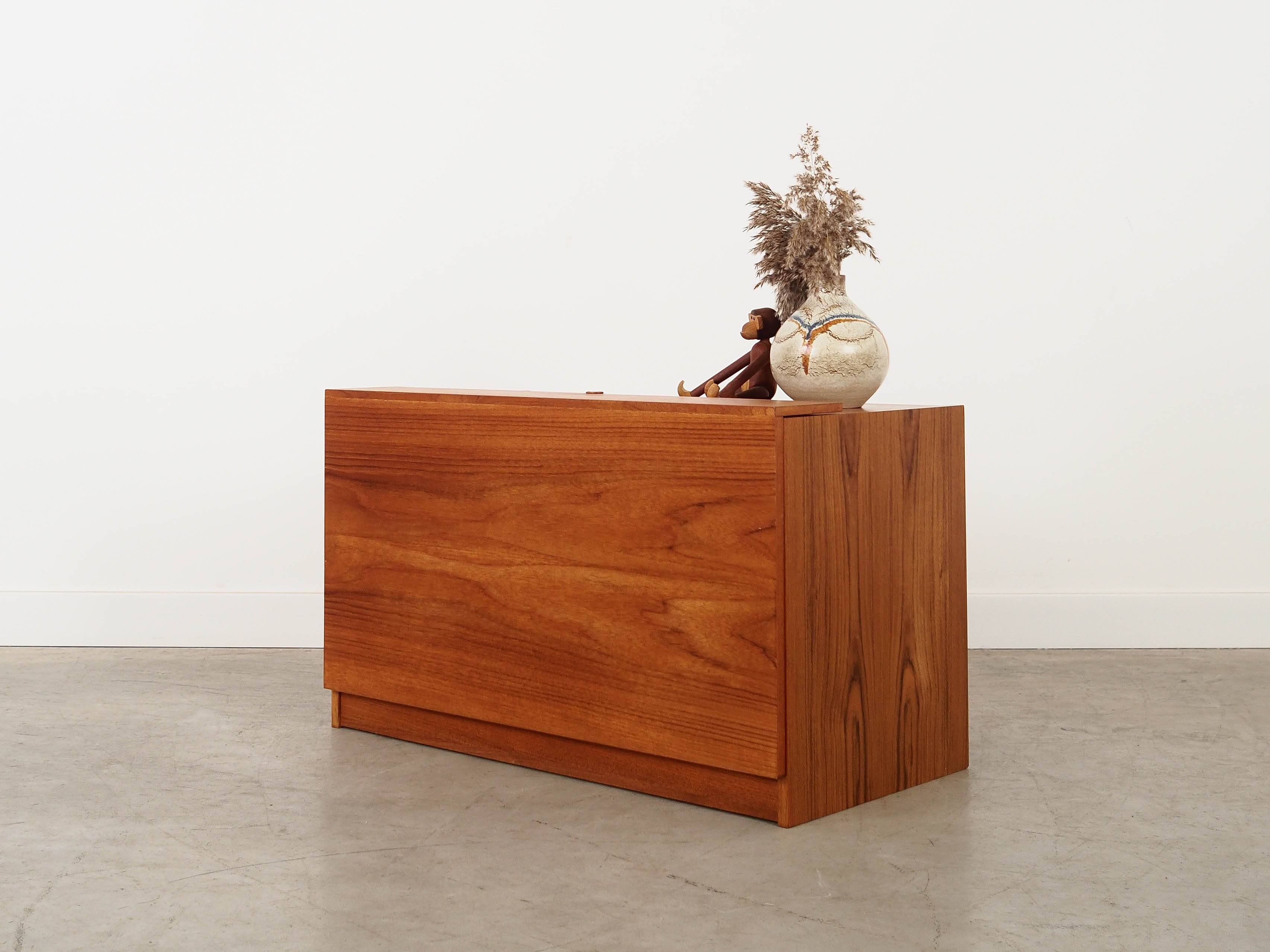 Turntable cabinet, Danish design, 1970s, made in Denmark