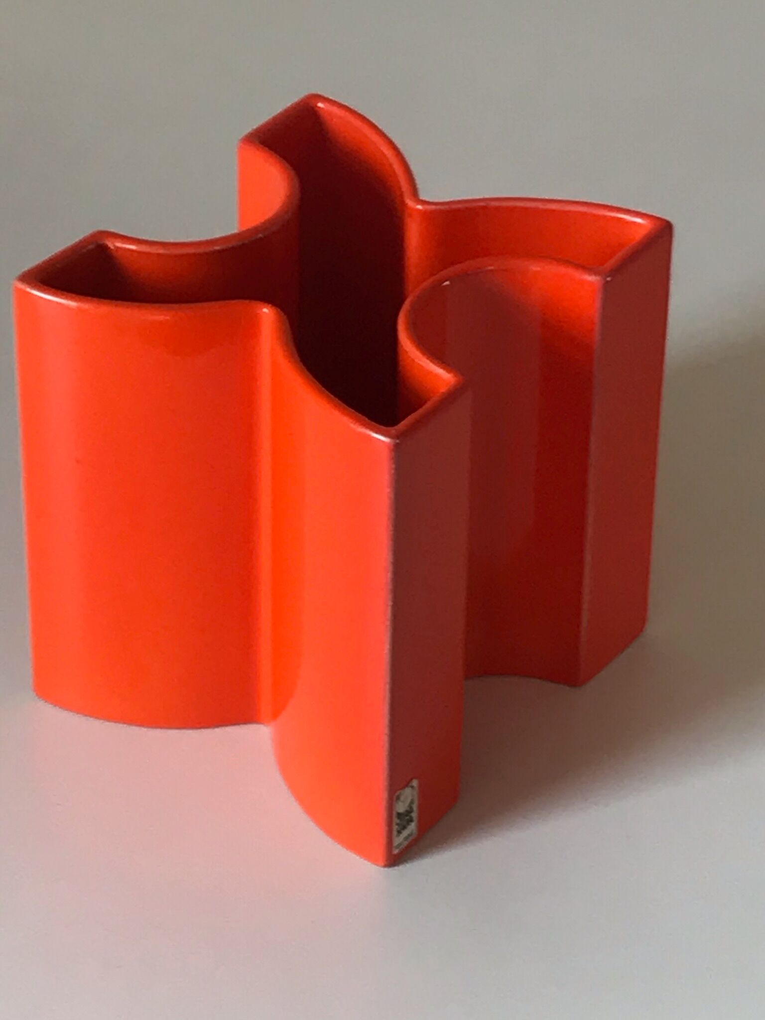 Vase en céramique française design années 70