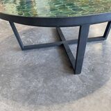 Table en zellige fait main