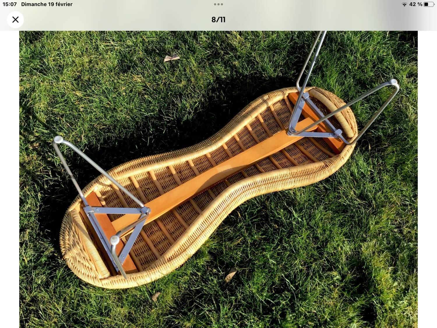 Stool bench peanut ikea