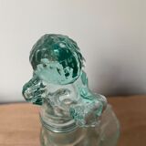 Bouteille en forme de chien caniche