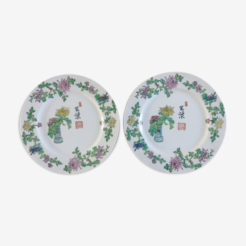 Pair of plates China period republic