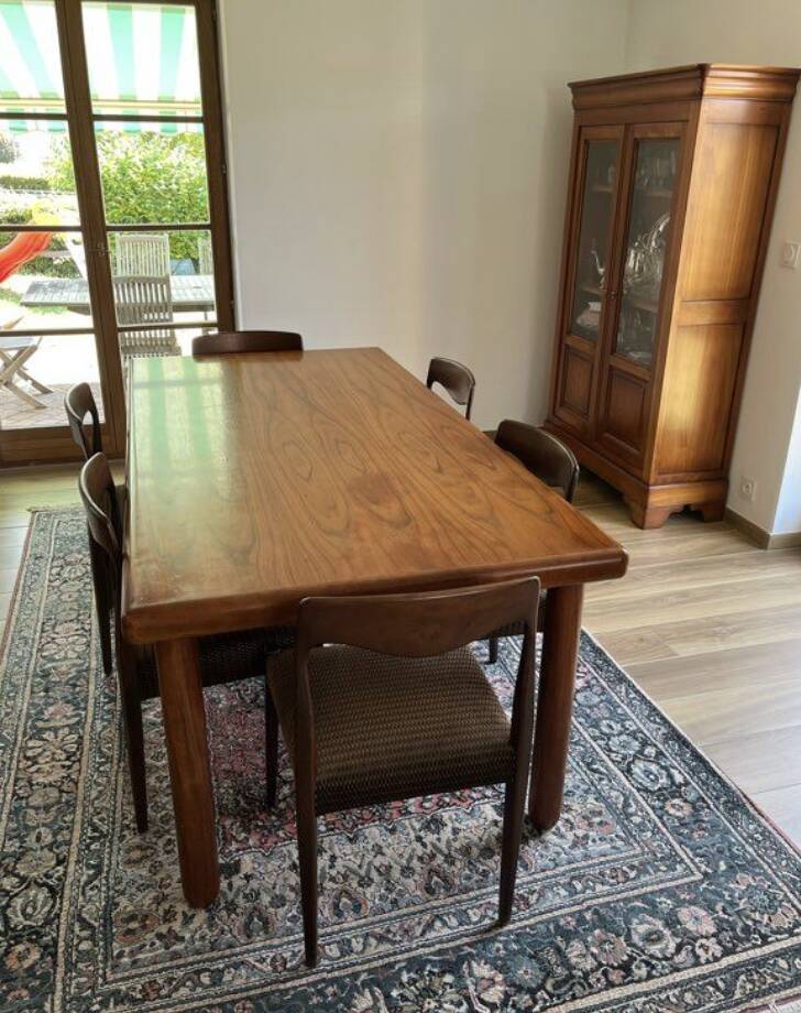 KONDOR dining table, teak, German, 1960/70