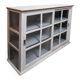 Antique low display cabinet.