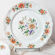 Table service in vintage earthenware Mills of Wolves "ORCHIES" 44 pieces