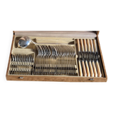 Silver-plated cutlery set