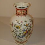 Vase Asian bird decorations