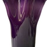 Glass handkerchief vase