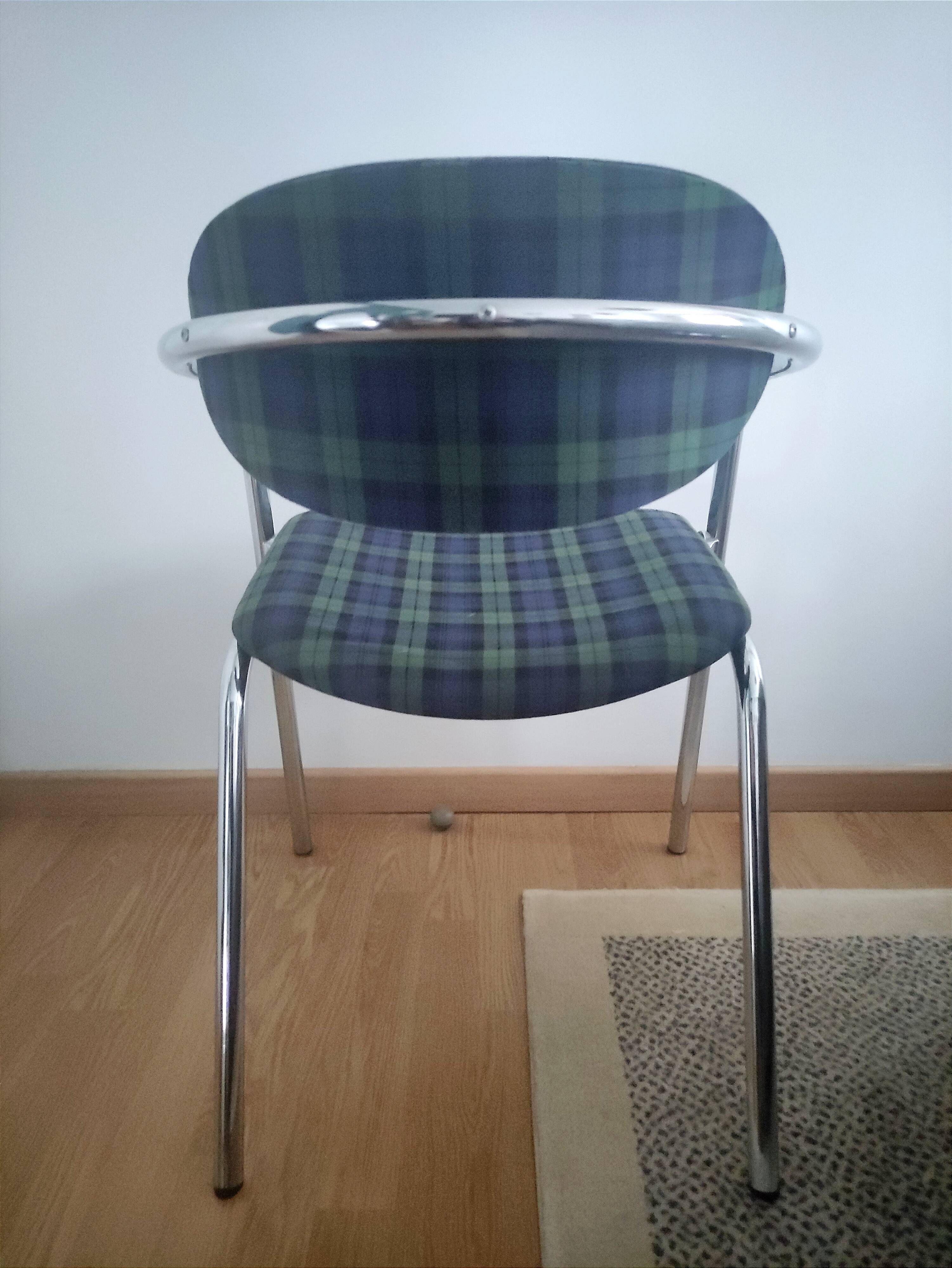 Tubular chairs from the 70s