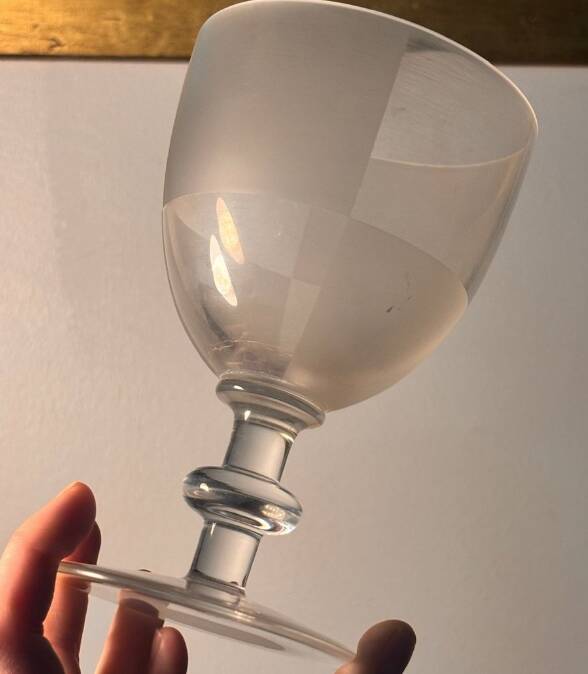 Hermès glass checkerboard