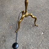 170cm tripod gold brass floor lamp