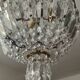 Hot air balloon chandelier with tassels