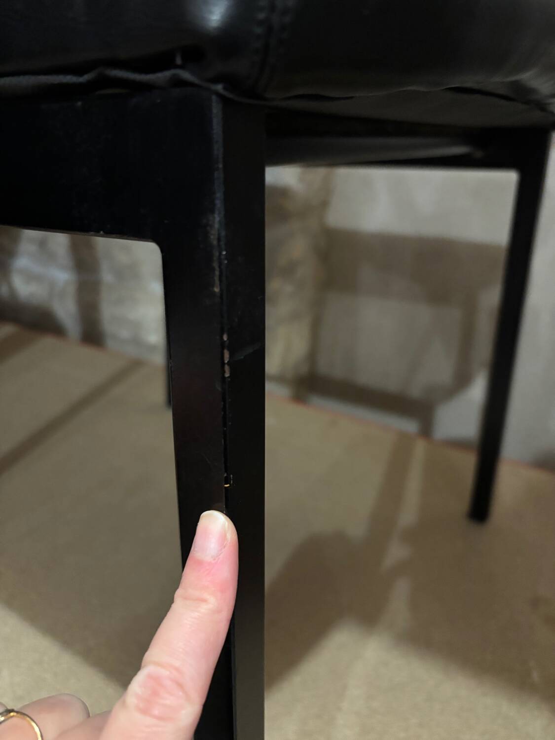 1960s chair by Joseph André Motte for Steiner