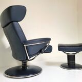 Stressless Jazz relax armchair Large with ottoman