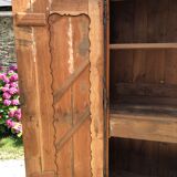 Louis XV style cherry wood cabinet late 19th century