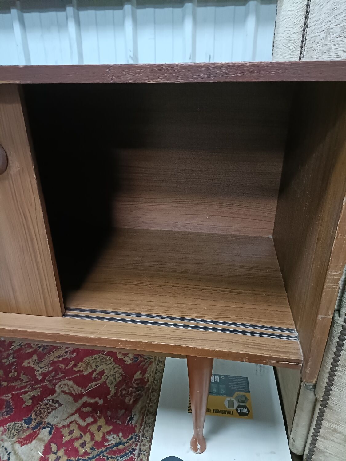 Vintage scandinavian teak enfilade, 60s