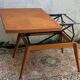 Table Vintage Modulable Magic Révélation Pieds compas par Albert Ducrot, ve