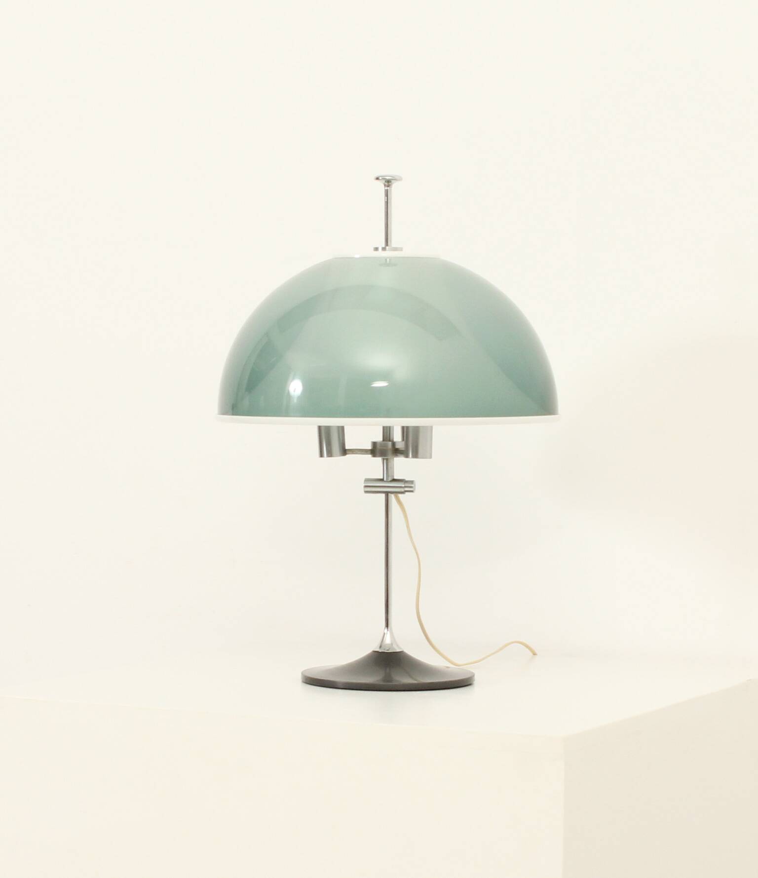 Adjustable table lamp by Elio Martinelli for Metalarte, 1962