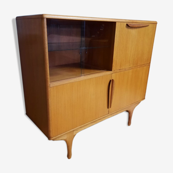 Buffet vaisselier scandinave 1960 Tricoire et Vecchione, Meuble TV Paris