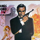Original movie poster "Good Kisses from Russia" Sean Connery - James Bond 007