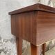 Chevet vintage placage acajou
