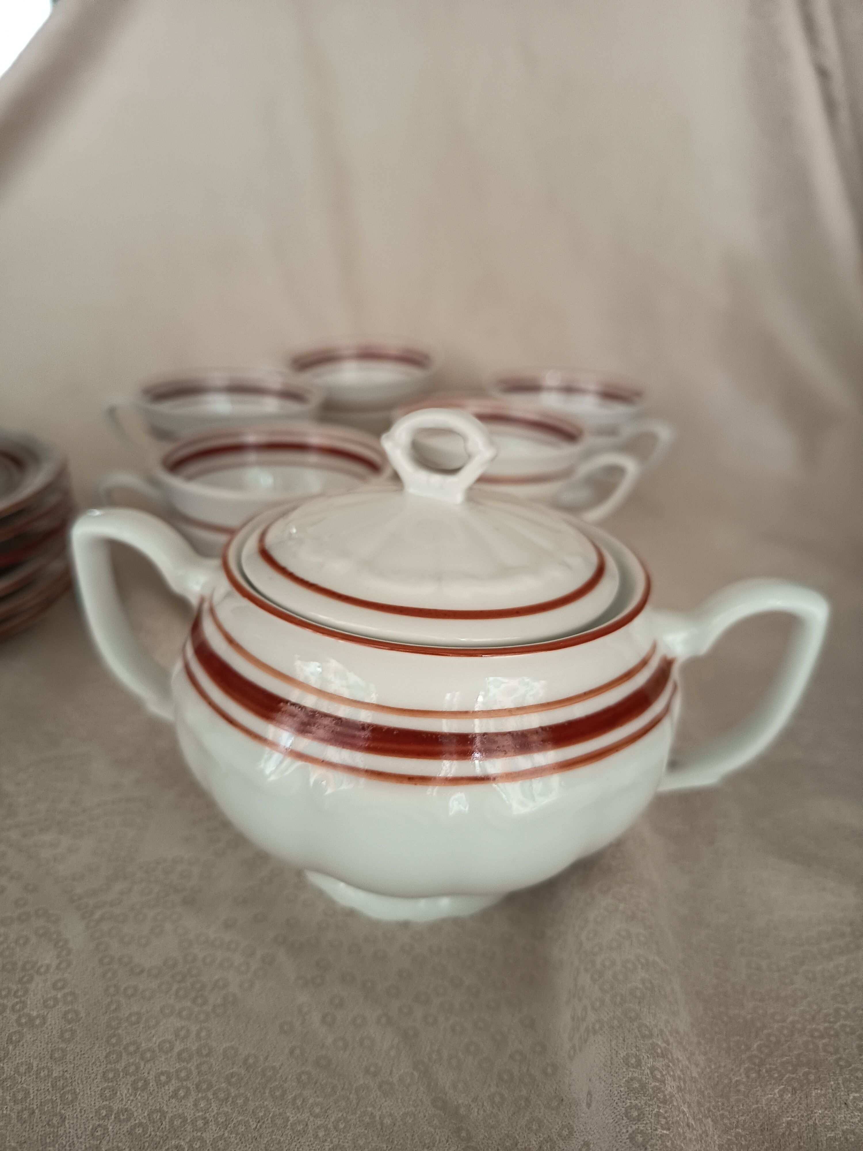 Tea service Porcelain Bogucice