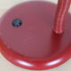 Vintage red metal desk lamp
