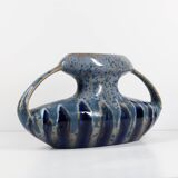 Vintage stoneware vase with handles, Gustave De Bruyn for Fives-Lille, 193