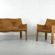 ensemble composé deCAB 413 et CAB 414 par Mario Bellini pour Cassina -1970s